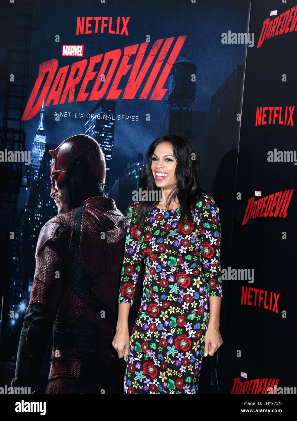 Rosario dawson daredevil season 2 premiere hi-res stock photography and