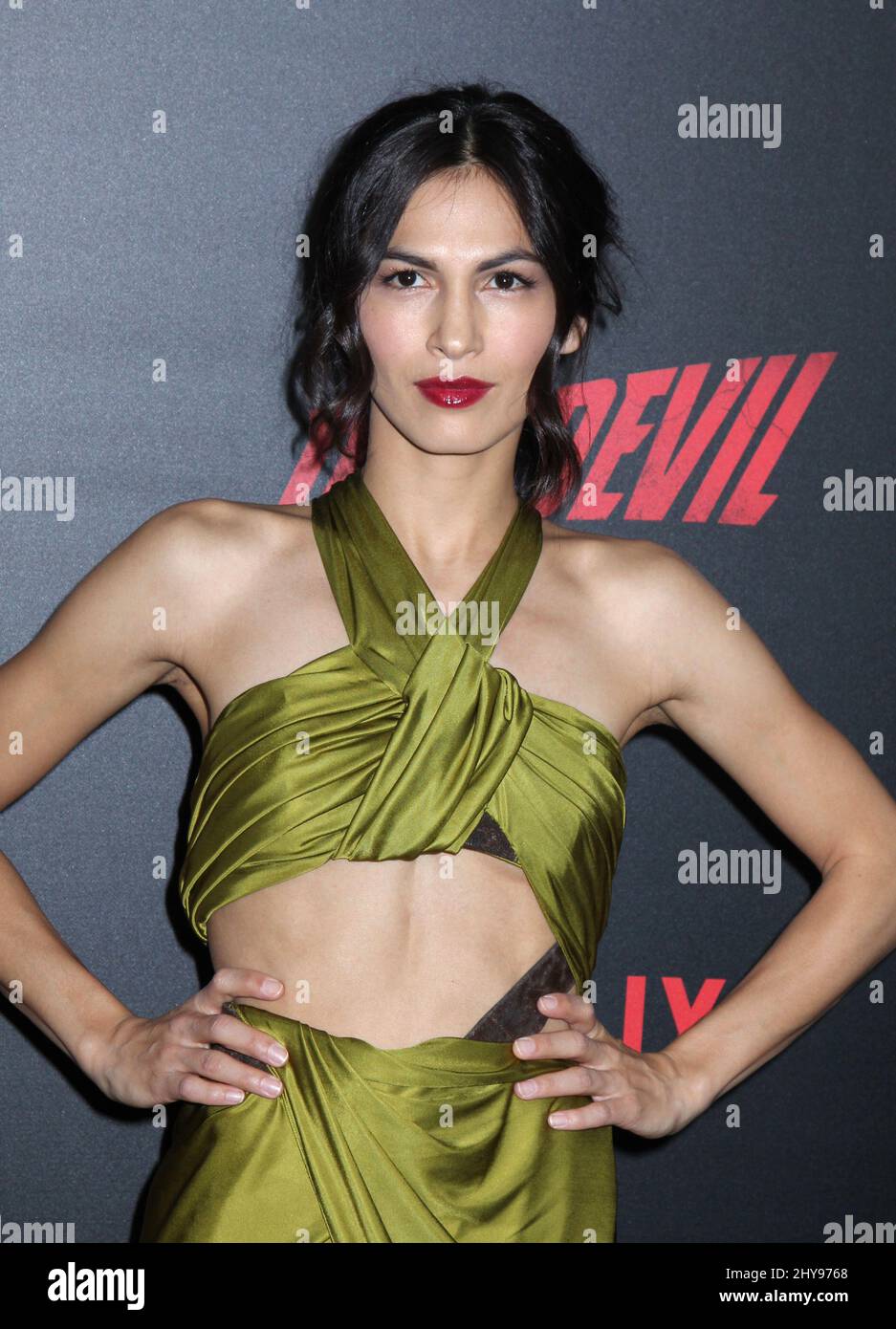 Elodie yung daredevil season 2 premiere held at the amc loews lincoln
