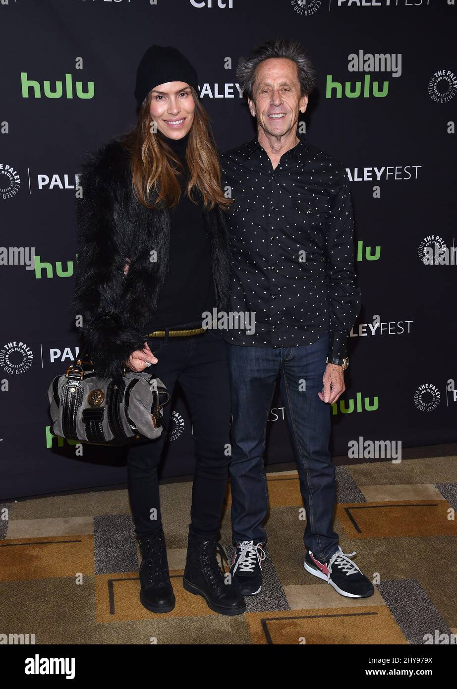 Brian Grazer and Veronica Smiley attending a screening of Empire during PaleyFest 2016 held at the Dolby Theatre in Hollywood, California. Stock Photo