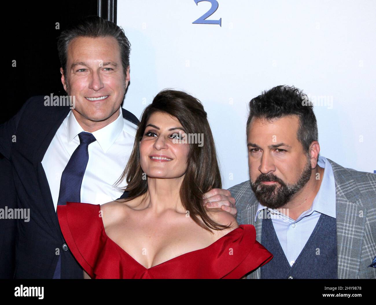 John Corbett, Nia Vardalos and Joey Fatone attending the New York