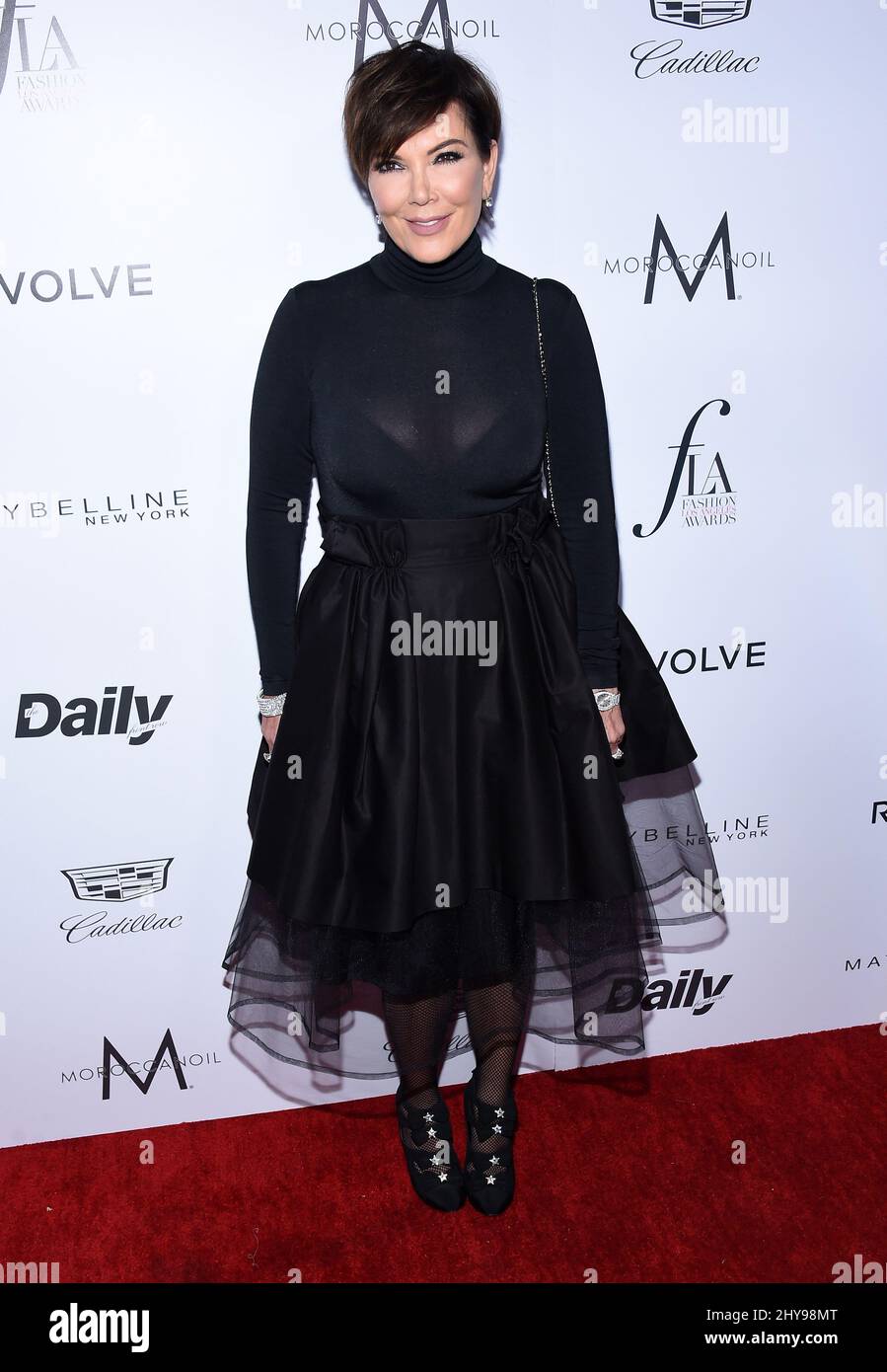 Kris Jenner attending the Daily Front Rows Fashion LA Awards held at