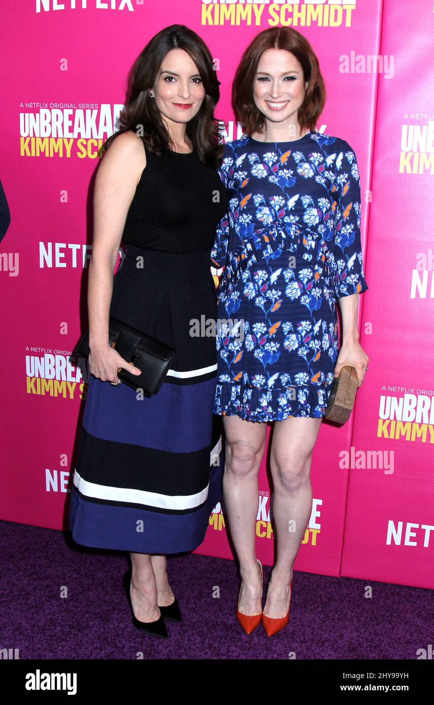 Ellie kemper tina fey hi-res stock photography and images - Alamy