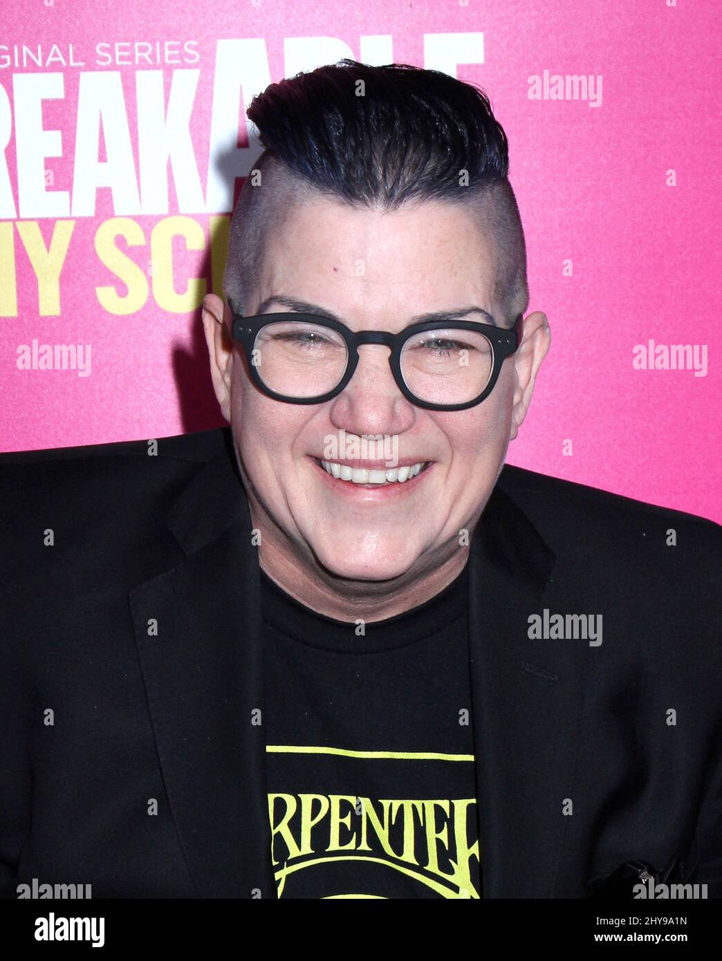 Lea DeLaria attending the "Unbreakable Kimmy Schmidt" Season 2 Premiere