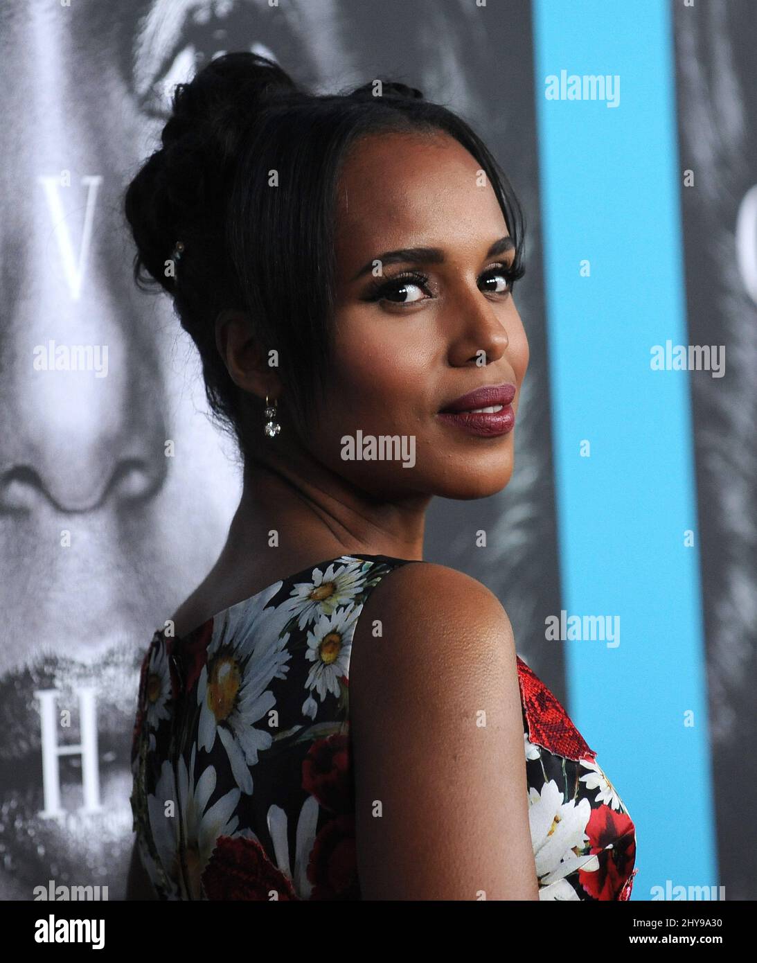 Kerry Washington attending HBO's 'Confirmation' Los Angeles Premiere held at the Paramount Studios Lot. Stock Photo