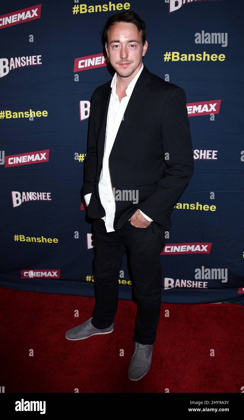 Chris Coy attending "Banshee" Season 4 Premiere Event held at the UTA Theater Stock Photo - Alamy