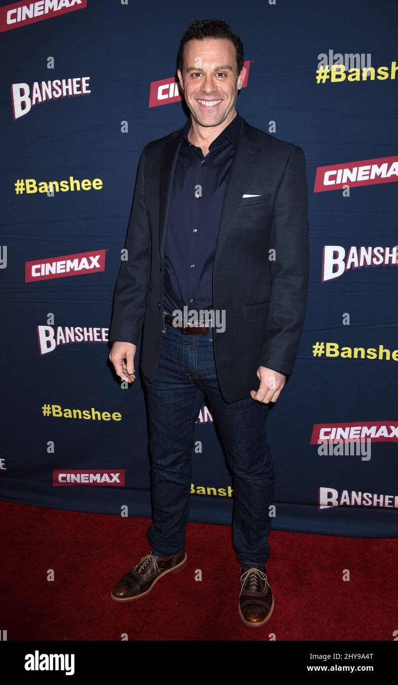 Matthew Rauch attending "Banshee" Season 4 Premiere Event held at the UTA Theater Stock Photo