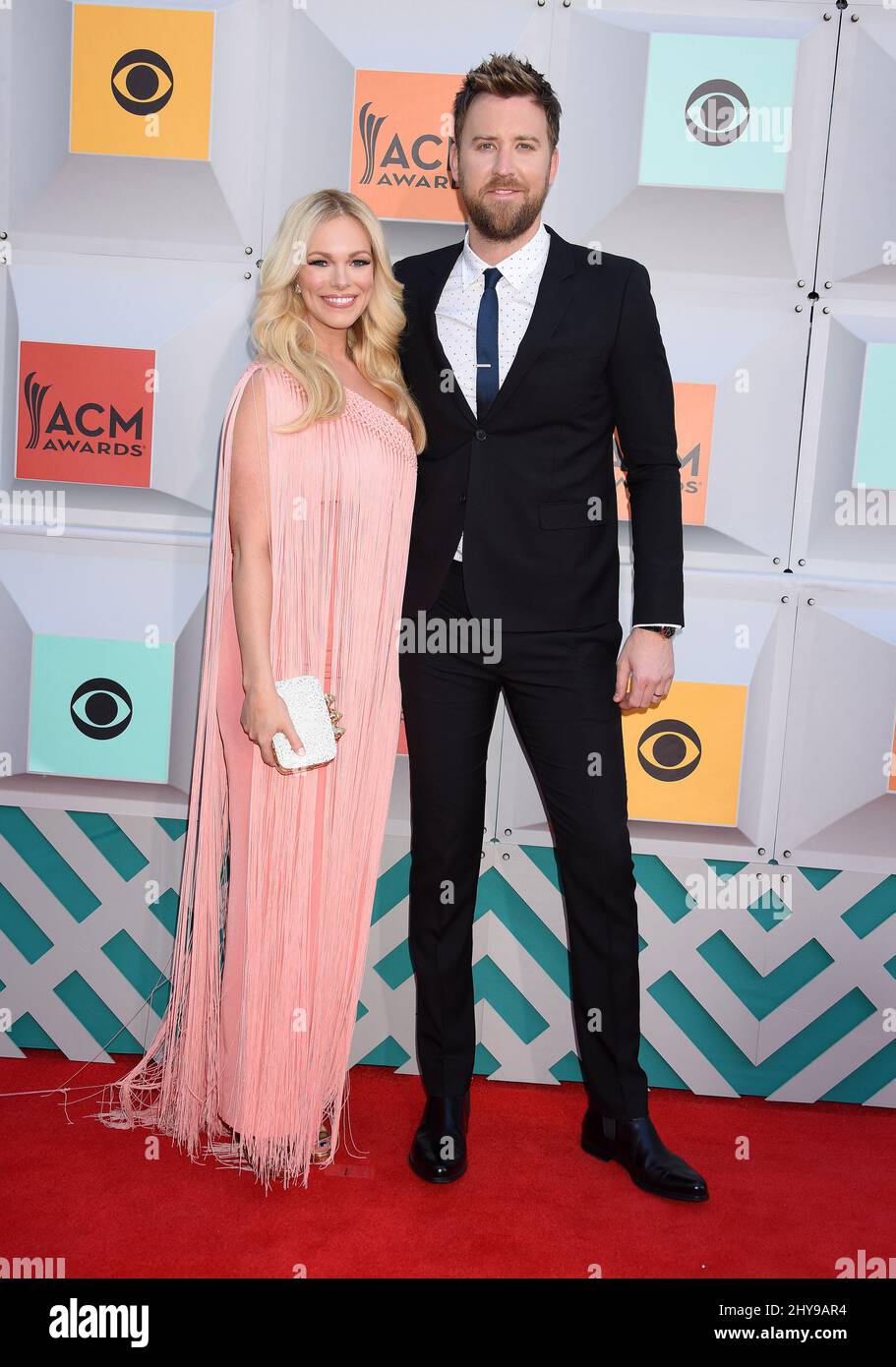 Charles Kelley & Cassie McConnell arrives at the 51st annual Academy of ...