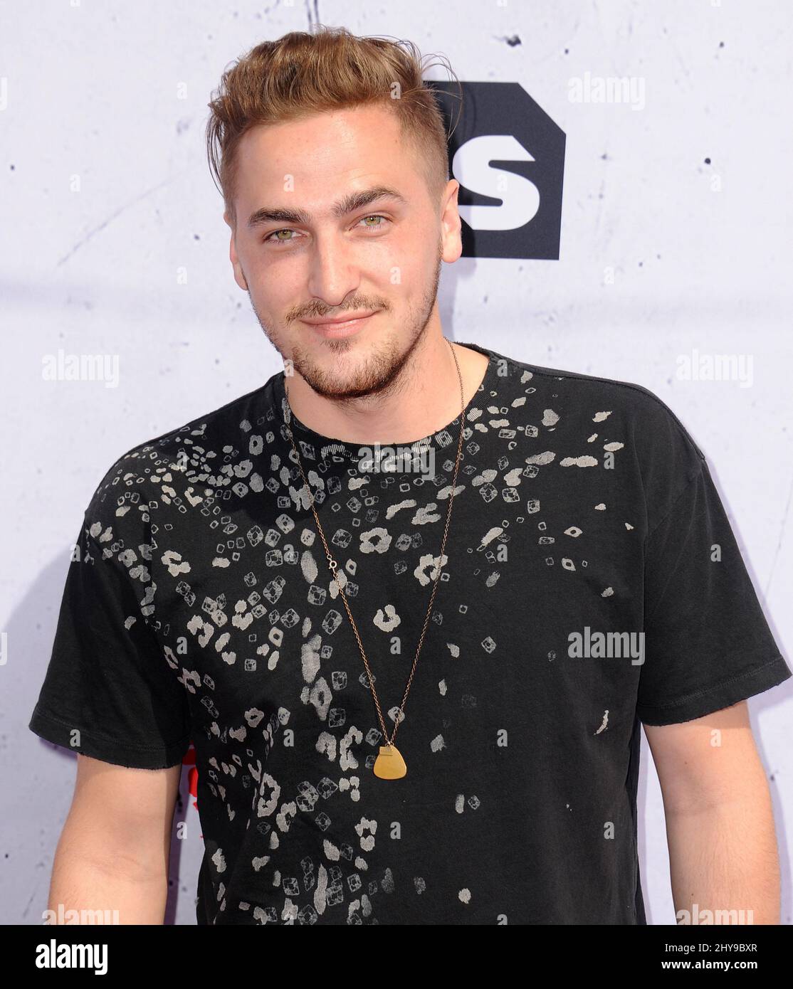 Kendall Schmidt attending the iHeart Radio Music Awards 2016 Arrivals held at The Forum, Los
