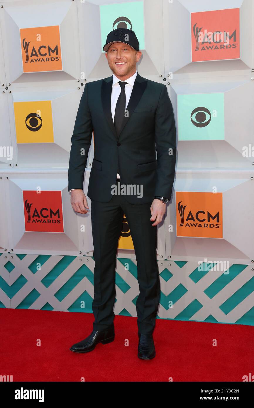 Cole Swindell attending the 51st Annual Academy of Country Music Awards