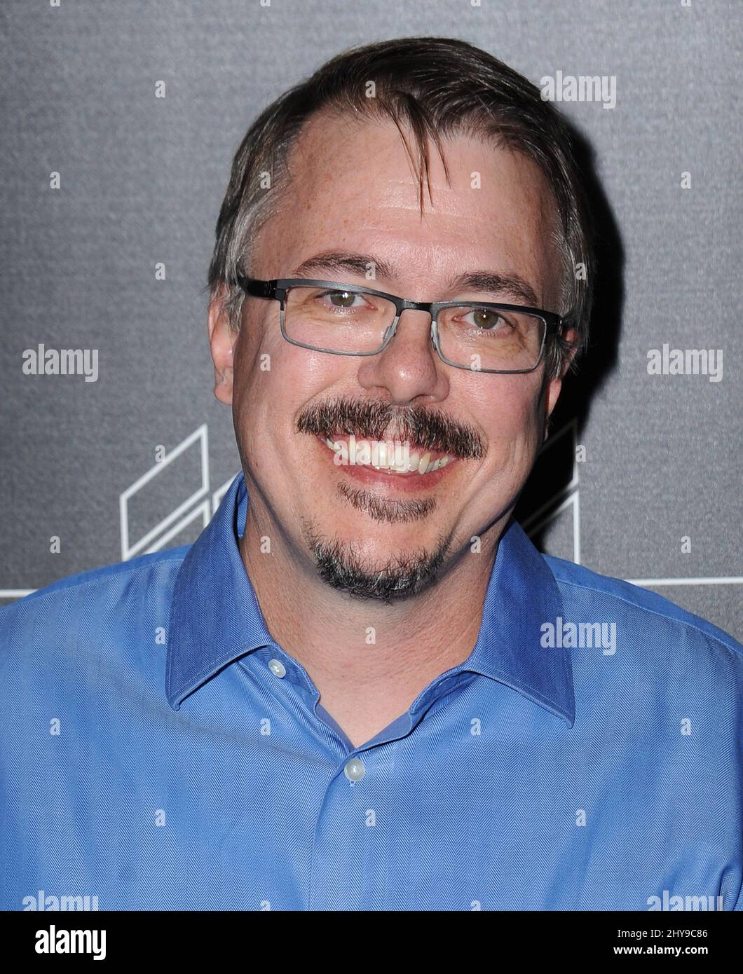 Vince Gilligan attending the premiere of 'The Night Manager' in Los Angeles Stock Photo