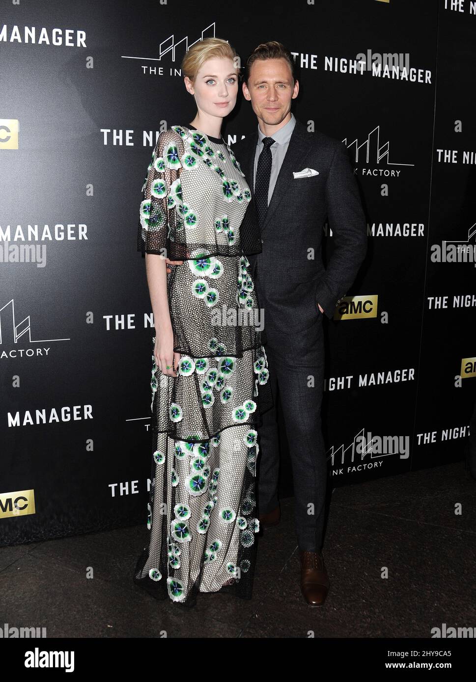 Tom Hiddleston, Elizabeth Debicki attending the premiere of 'The Night  Manager' in Los Angeles Stock Photo - Alamy