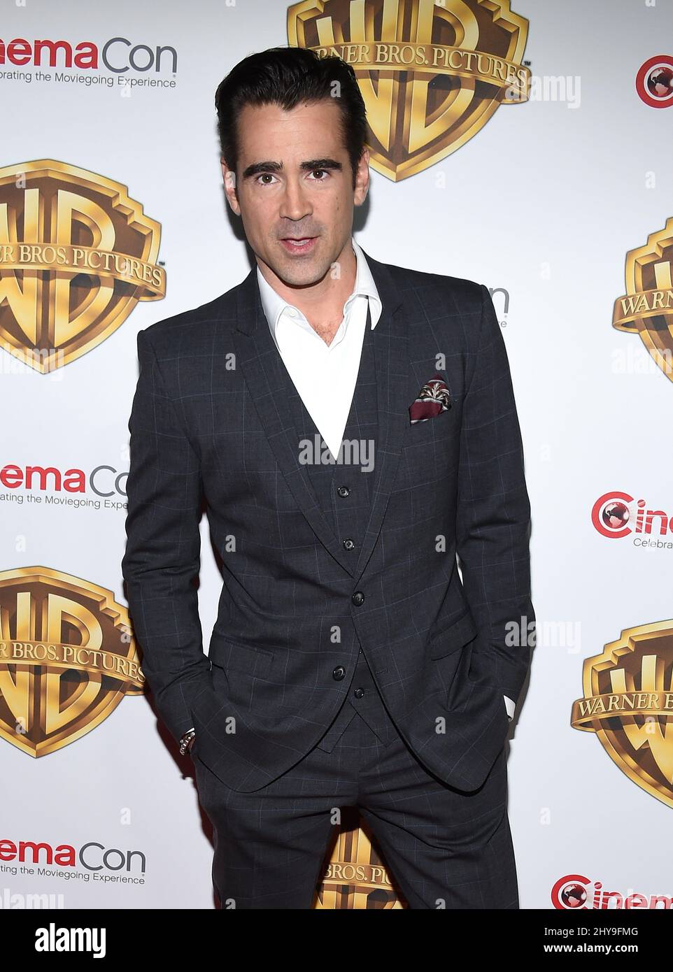 Colin Farrell Attending The Warner Brothers Pictures Presentation At ...