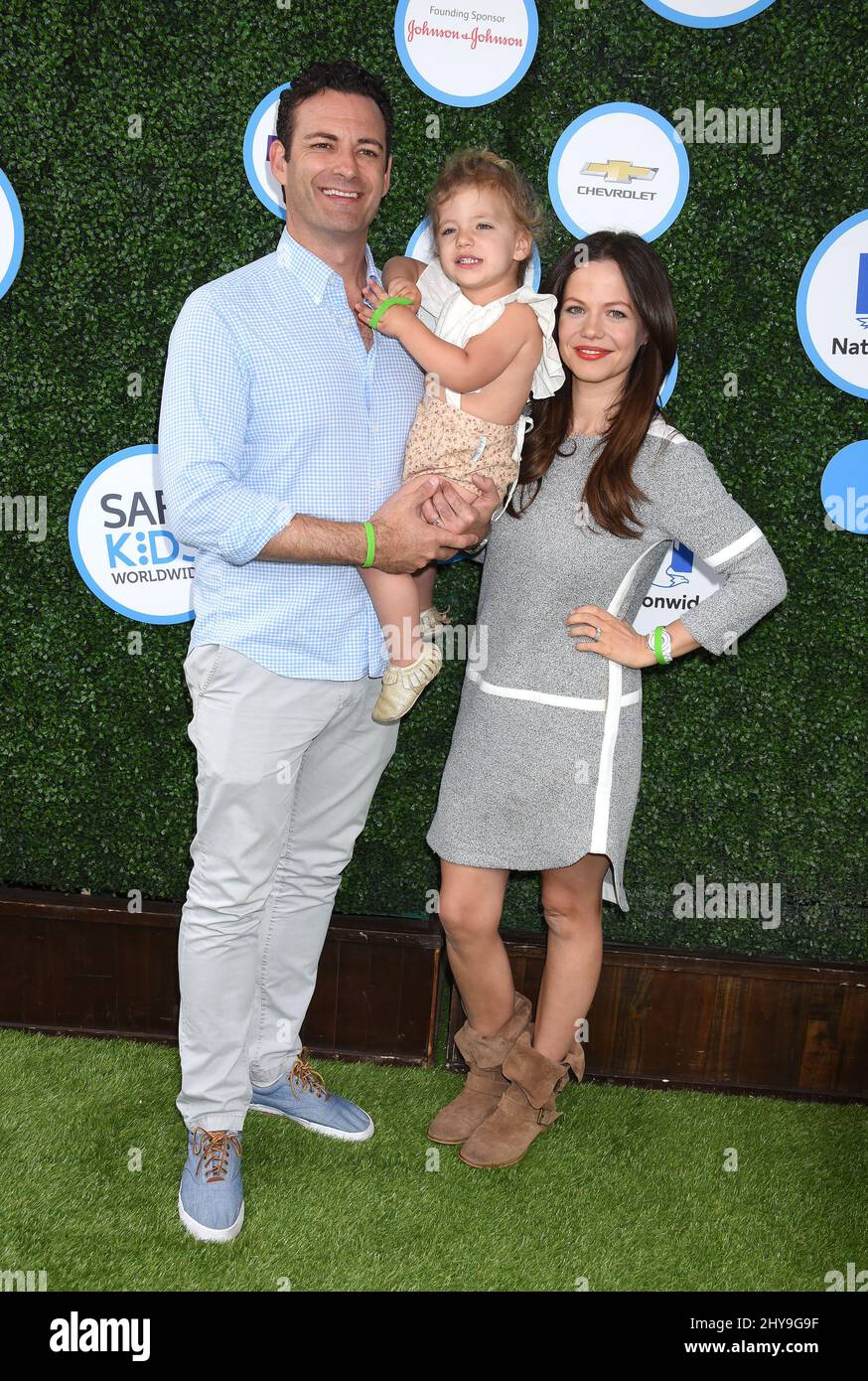 Sean McEwen, Phoenix Sursok-McEwan and Tammin Sursok attending Safe