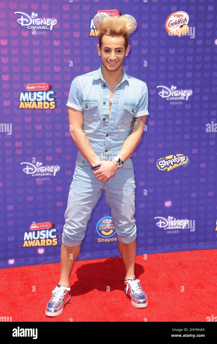 Frankie J. Grande 2016 Radio Disney Music Awards Arrivals held at