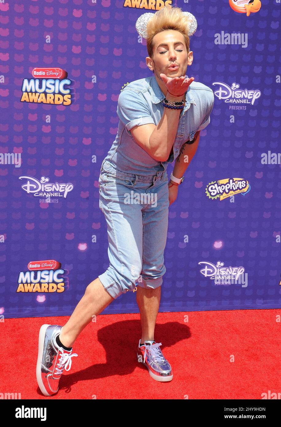Frankie J. Grande 2016 Radio Disney Music Awards Arrivals held at