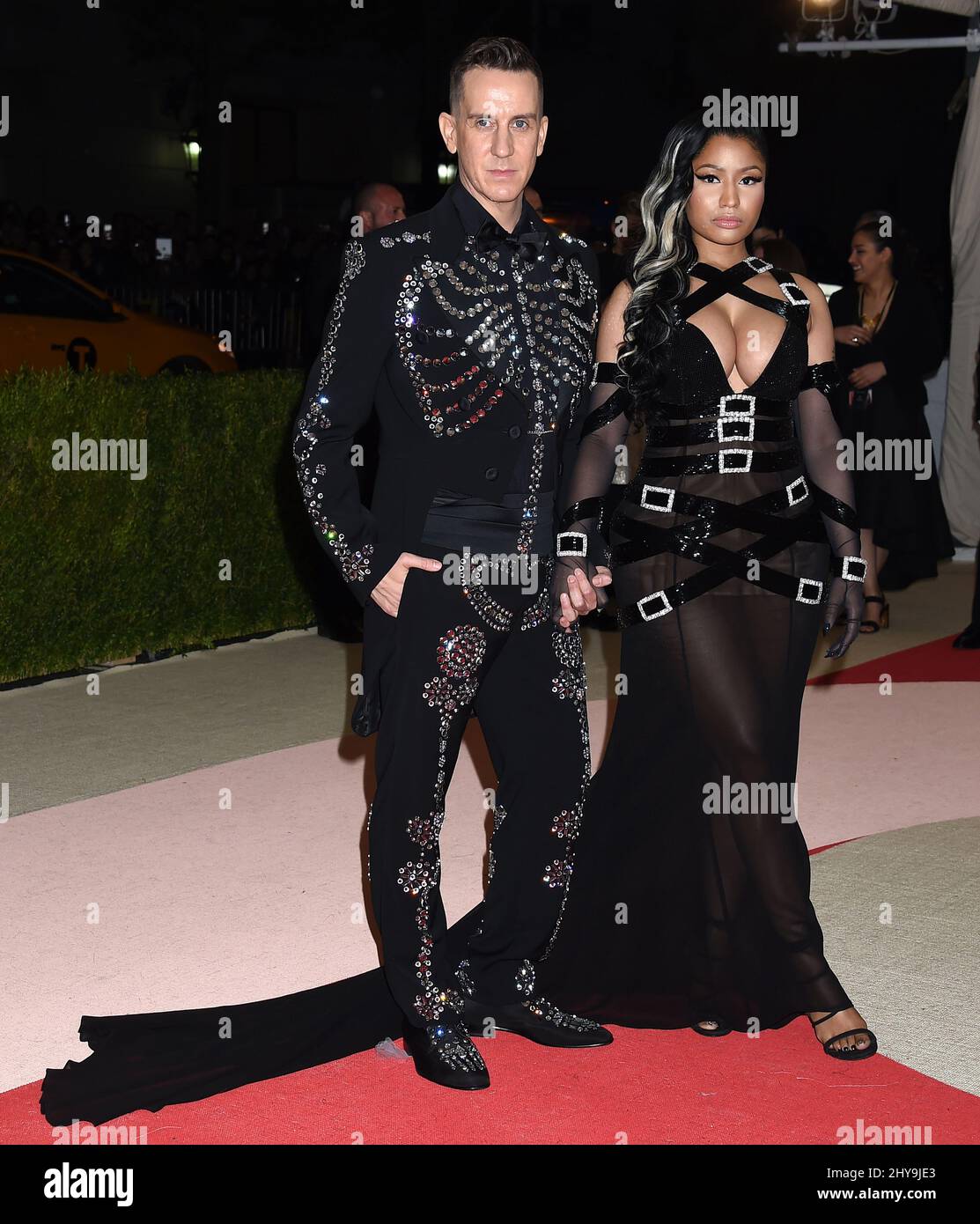 Nicki Minaj & Jeremy Scott attending the Costume Institute Benefit at ...