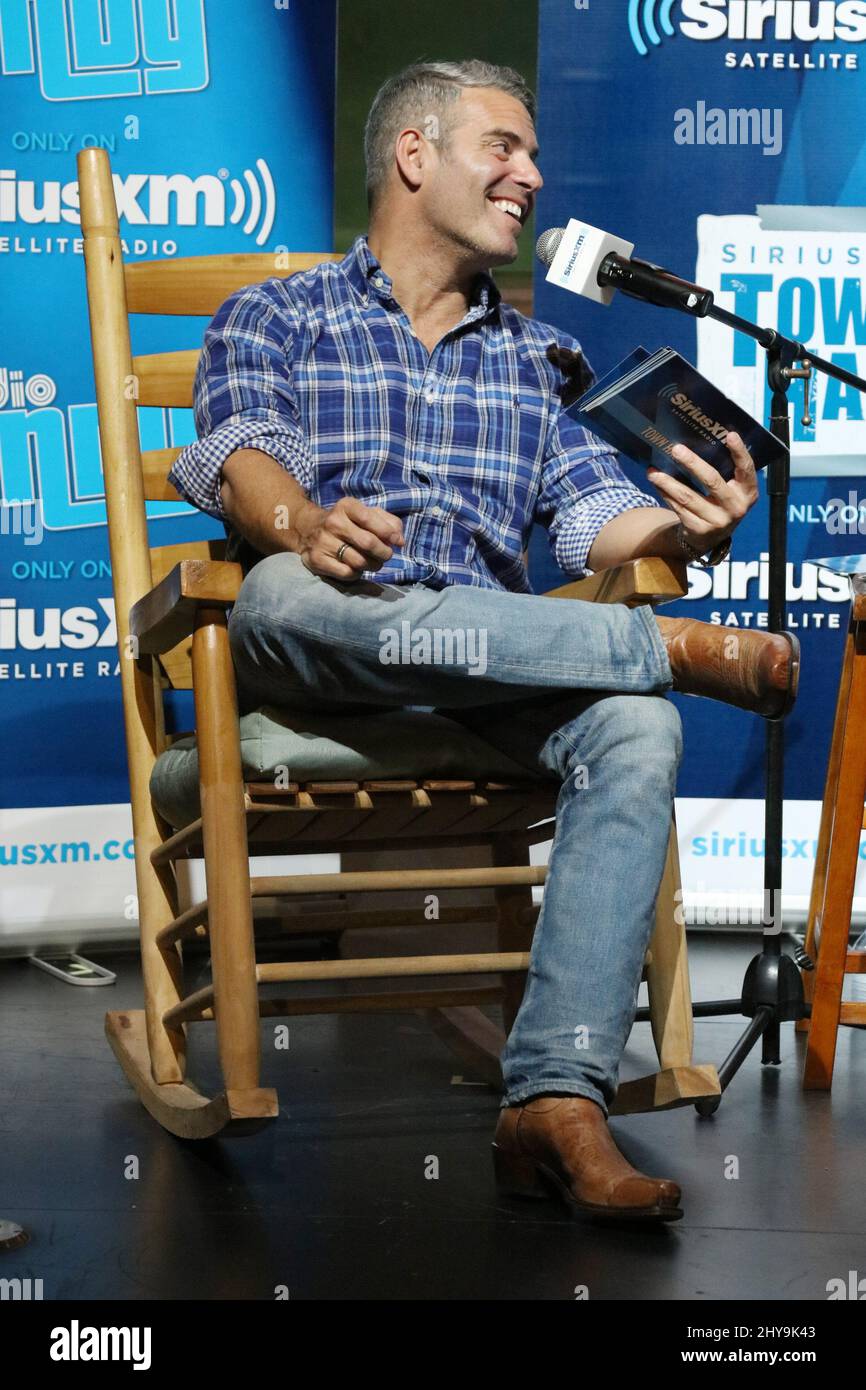 Andy Cohen appearing at the Sirius XM Town Hall held at the Dreamsong