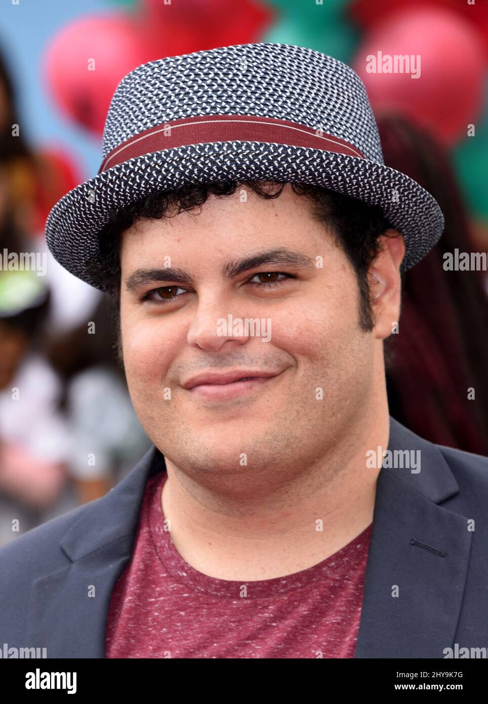 Josh Gad attending 'The Angry Birds Movie' Premiere held at Regency Village Theatre. Stock Photo