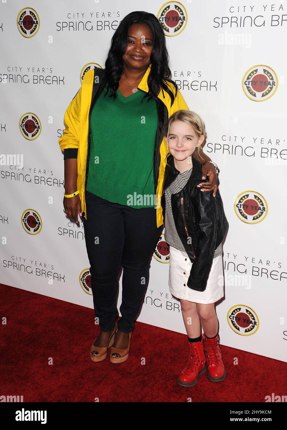 Octavia Spencer attending the City Year Los Angeles Spring Break Event held at Sony Pictures Studios Stock Photo