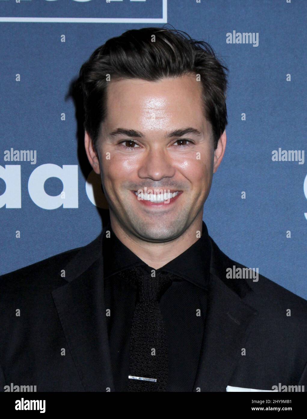 Andrew Rannells attending the 27th annual GLAAD Media Awards in Los