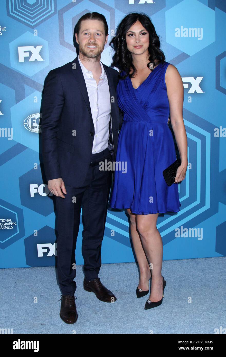 Ben McKenzie and Morena Baccarin attending the FOX Networks 2016