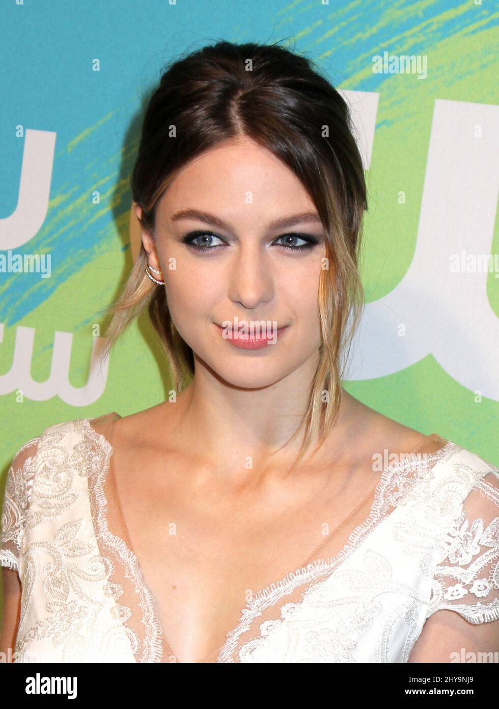 Melissa Benoist attending The CW Network's 2016 Upfront held at The