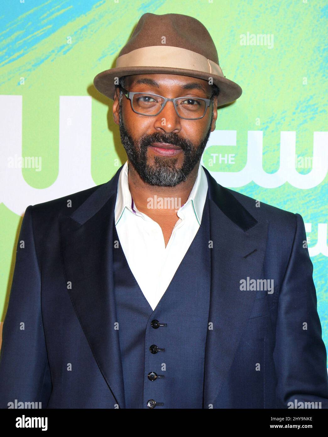 Jesse L. Martin attending The CW Network's 2016 Upfront held at The London Hotel on May 19, 2016. Stock Photo