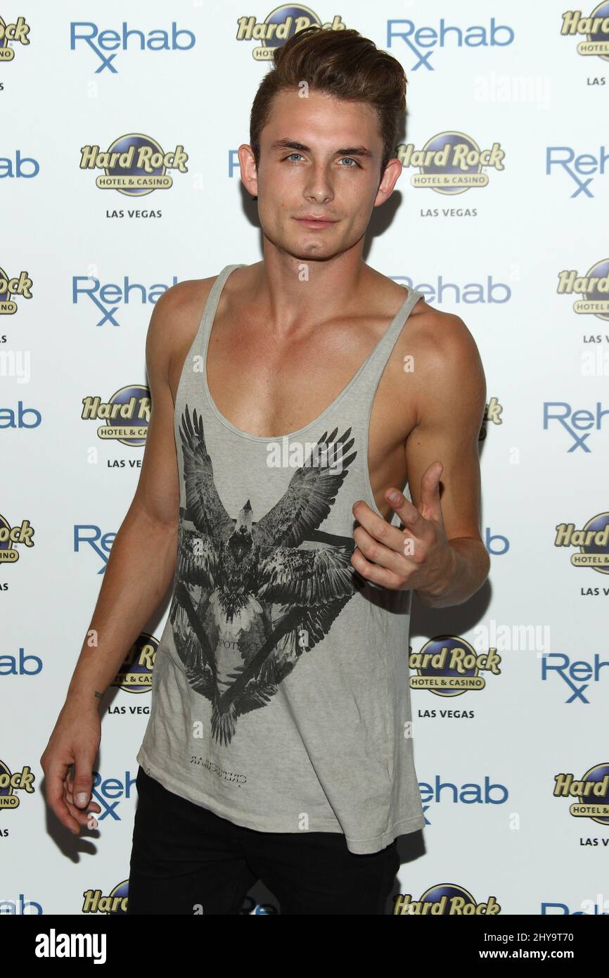 James Kennedy attending the Vanderpump Rules Memorial Day celebration