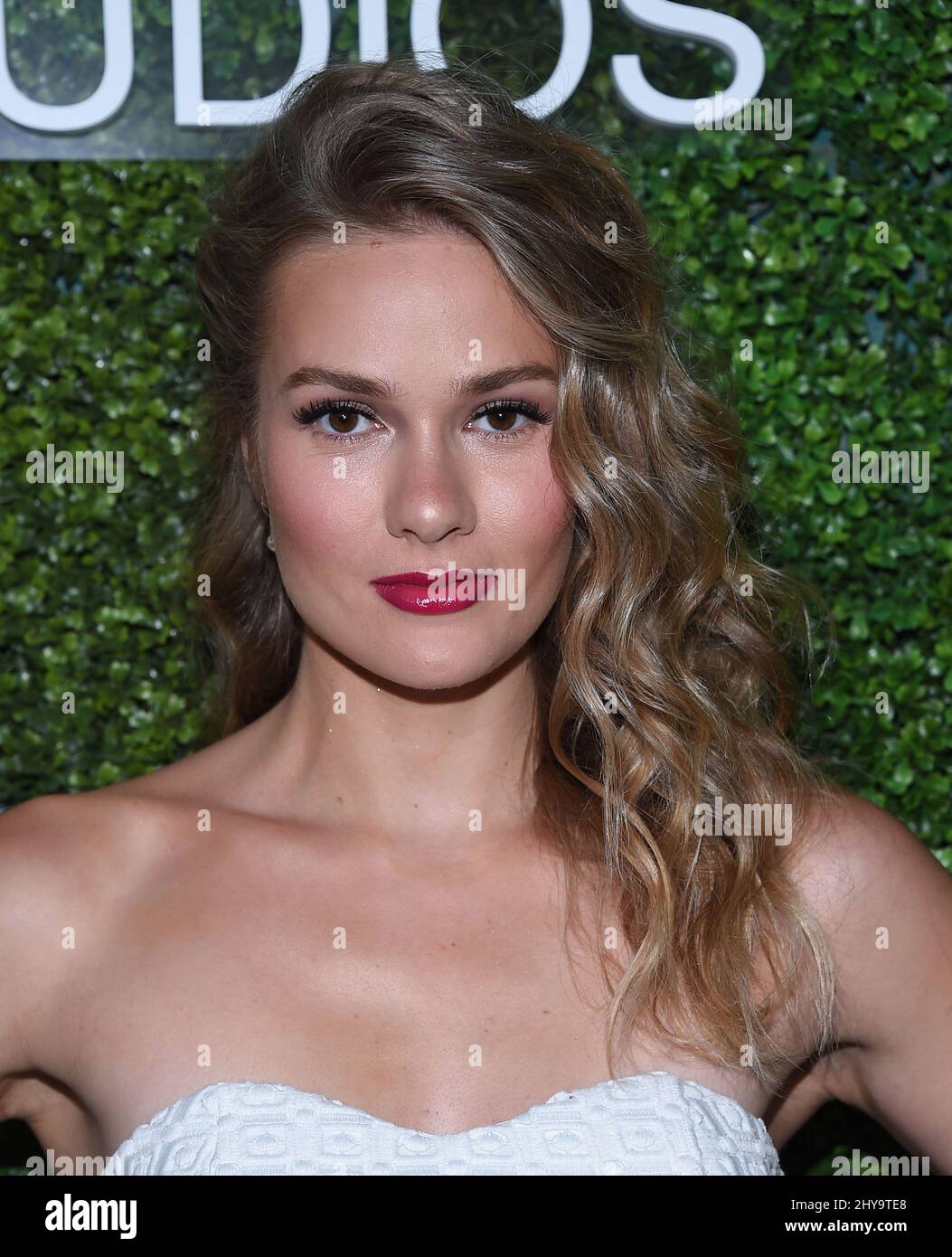 Tori Anderson attending the 4th Annual CBS Television Studios Summer