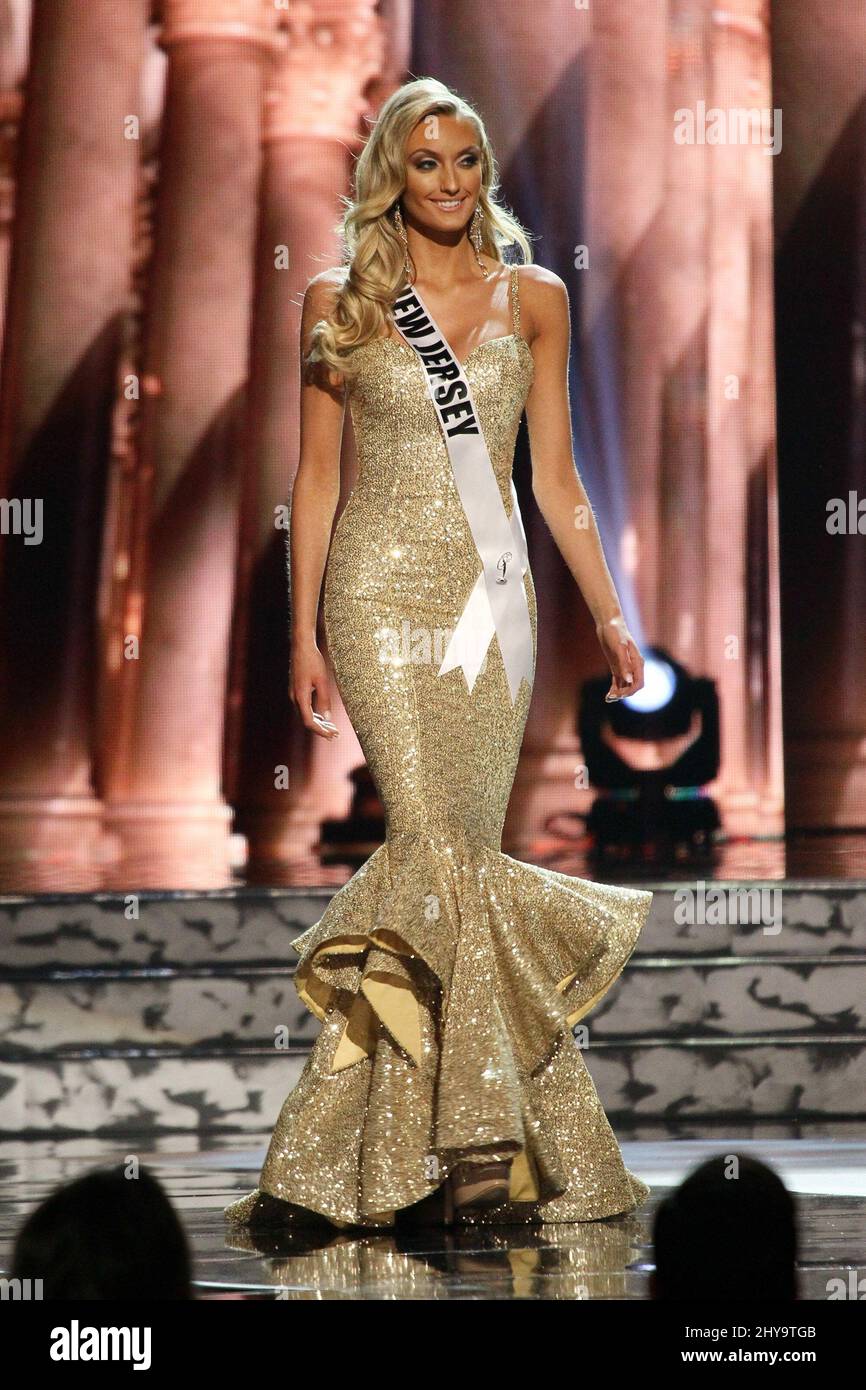 Miss New Jersey USA, Jessielyn Palumbo on stage during the 2016 MISS