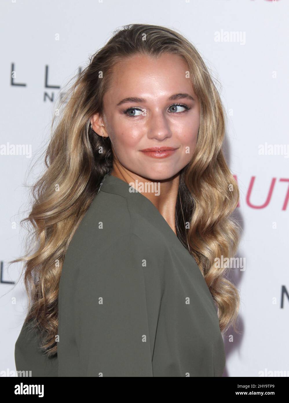Madison Iseman arriving for the Maybelline New York Beauty Bash held at the  The Line Hotel, June 3, 2016 Los Angeles Stock Photo - Alamy