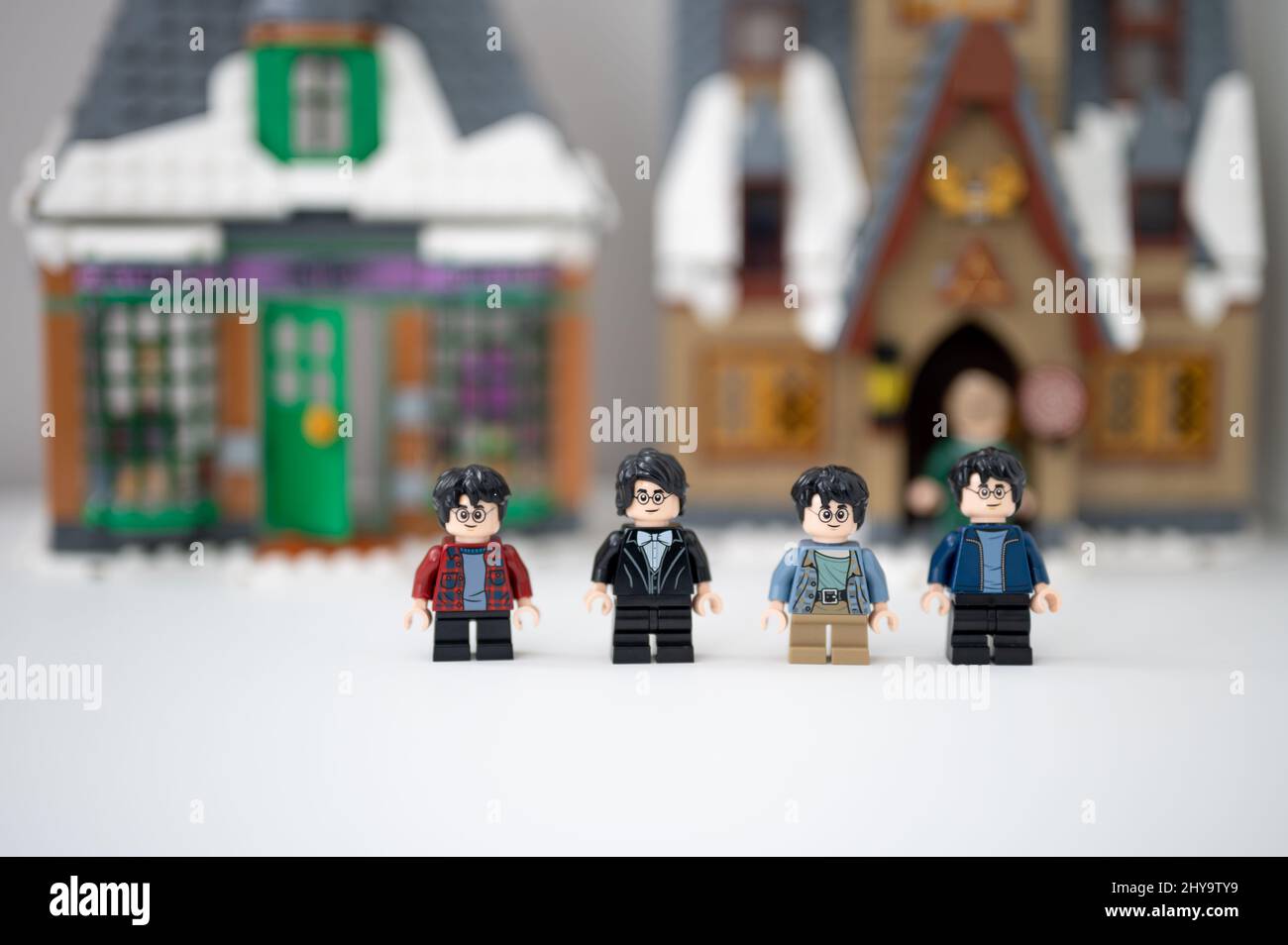 Castelo De Lego Store Harry Potter Hogwarts Imagem Editorial - Imagem de  castelo, caixa: 133920295