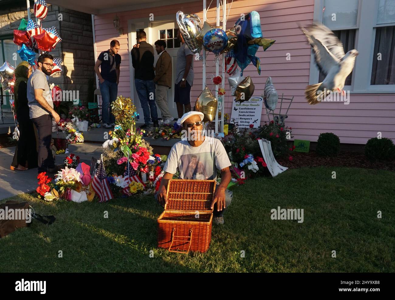 June 9, 2016 Louisville, KY. Muhammad Ali's Childhood Home Fan releases