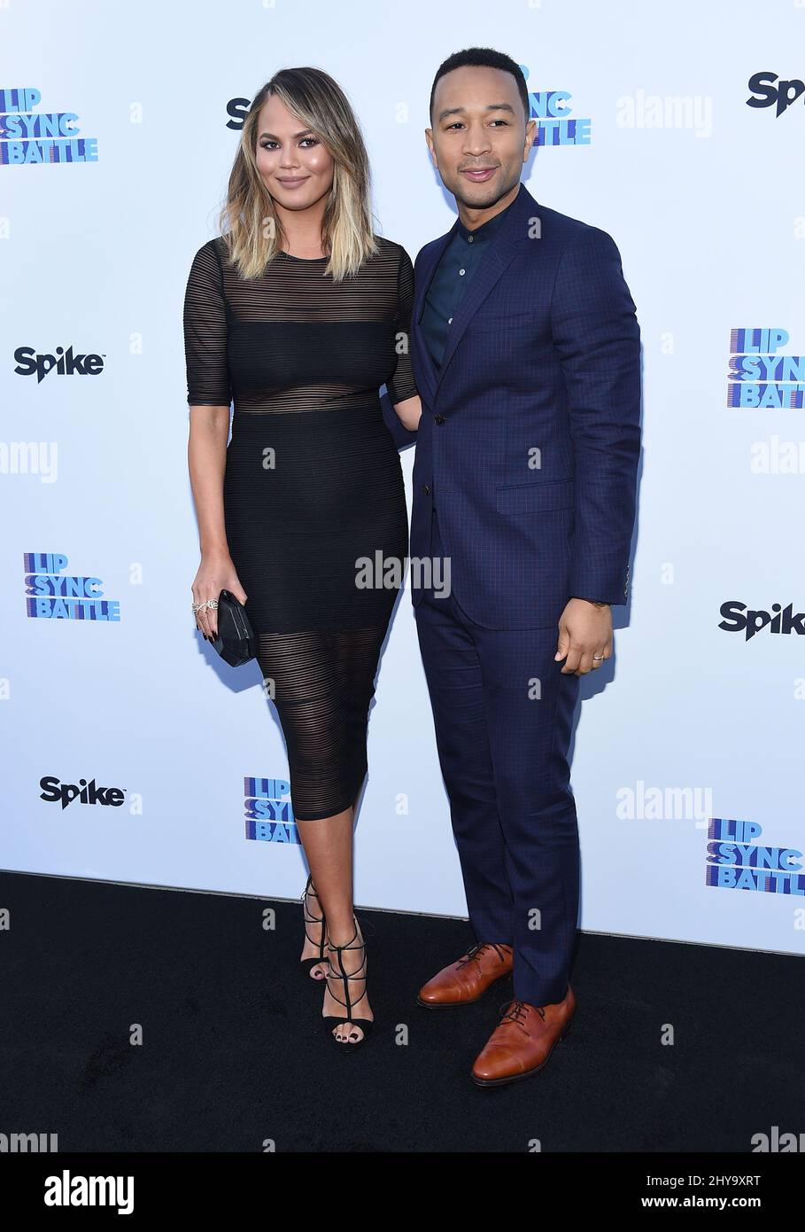 Chrissy Teigen & John Legend attending Spike's 'Lip Sync Battle' FYC