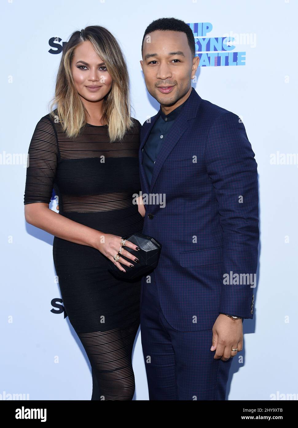 Chrissy Teigen & John Legend attending Spike's 'Lip Sync Battle' FYC