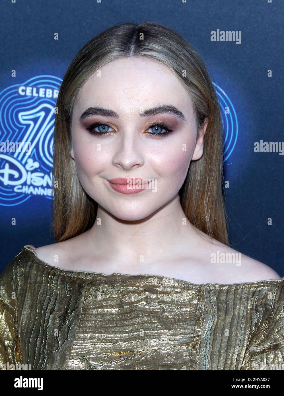 Sabrina Carpenter attending the Premiere of 100th Disney Channel