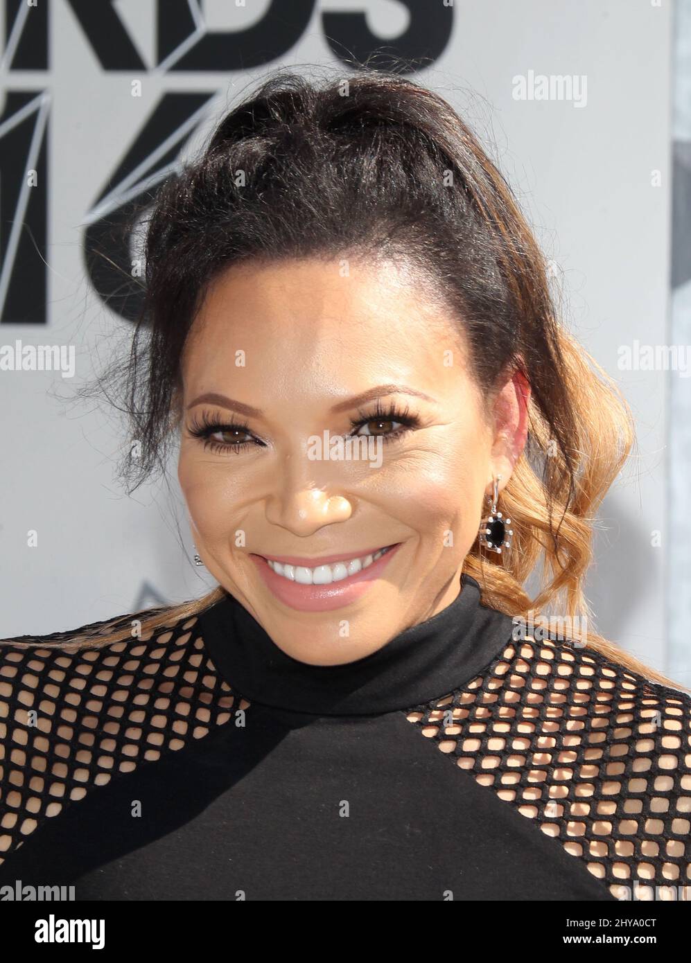 Tisha CampbellMartin attending the 2016 BET Awards held at the