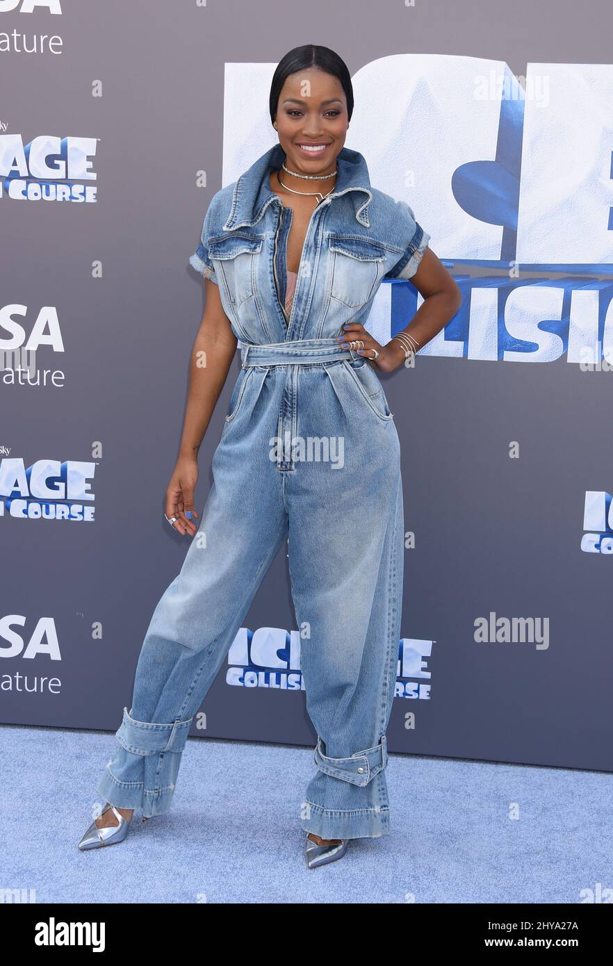 Keke Palmer attending the 'Ice Age: Collision Course' Friends and ...