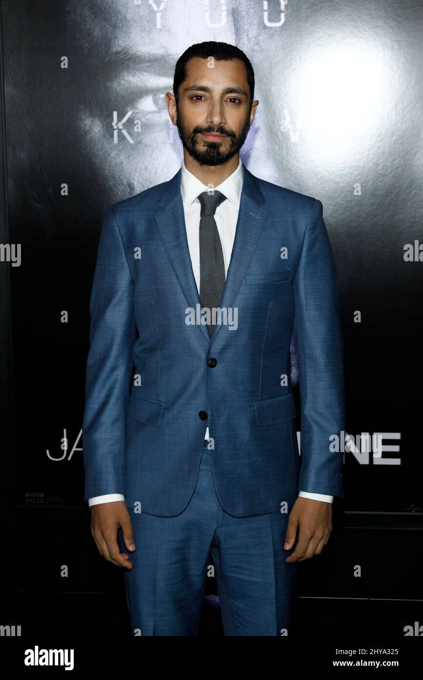 Riz Ahmed attending the Las Vegas premiere of 'Jason Bourne' Stock Photo