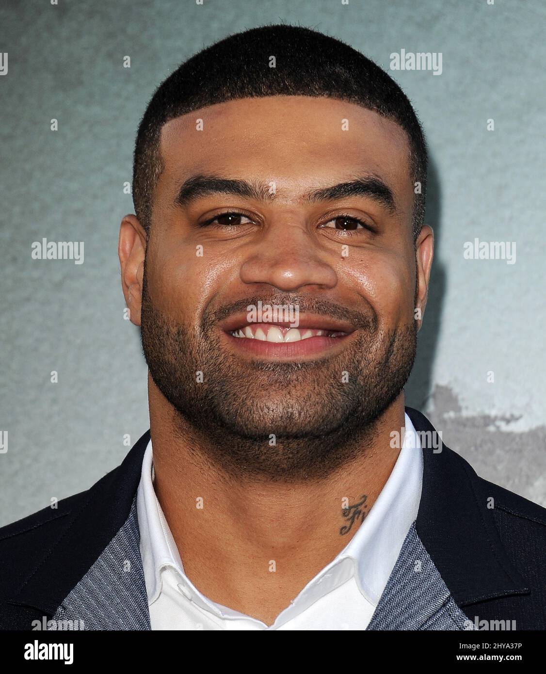 Shawne Merriman attending the Los Angeles premiere of 'Lights Out' Stock Photo Alamy