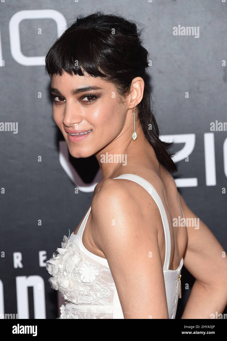 Sofia Boutella attending the world premiere of 'Star Trek Beyond' in San Diego. Stock Photo