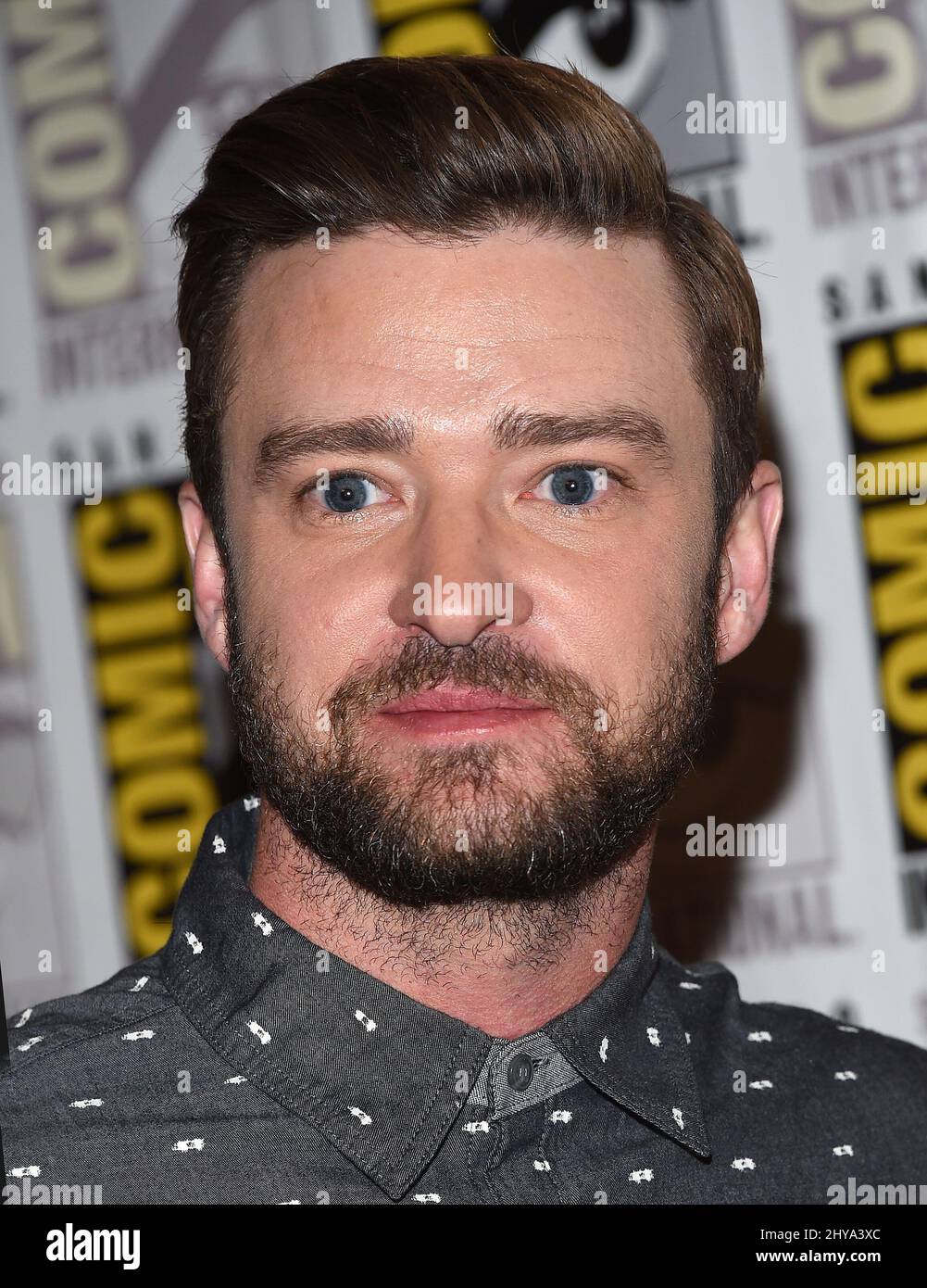 Justin Timberlake Attending Dreamworks Animation S Trolls Cast Attend Comic Con 2016 Held At