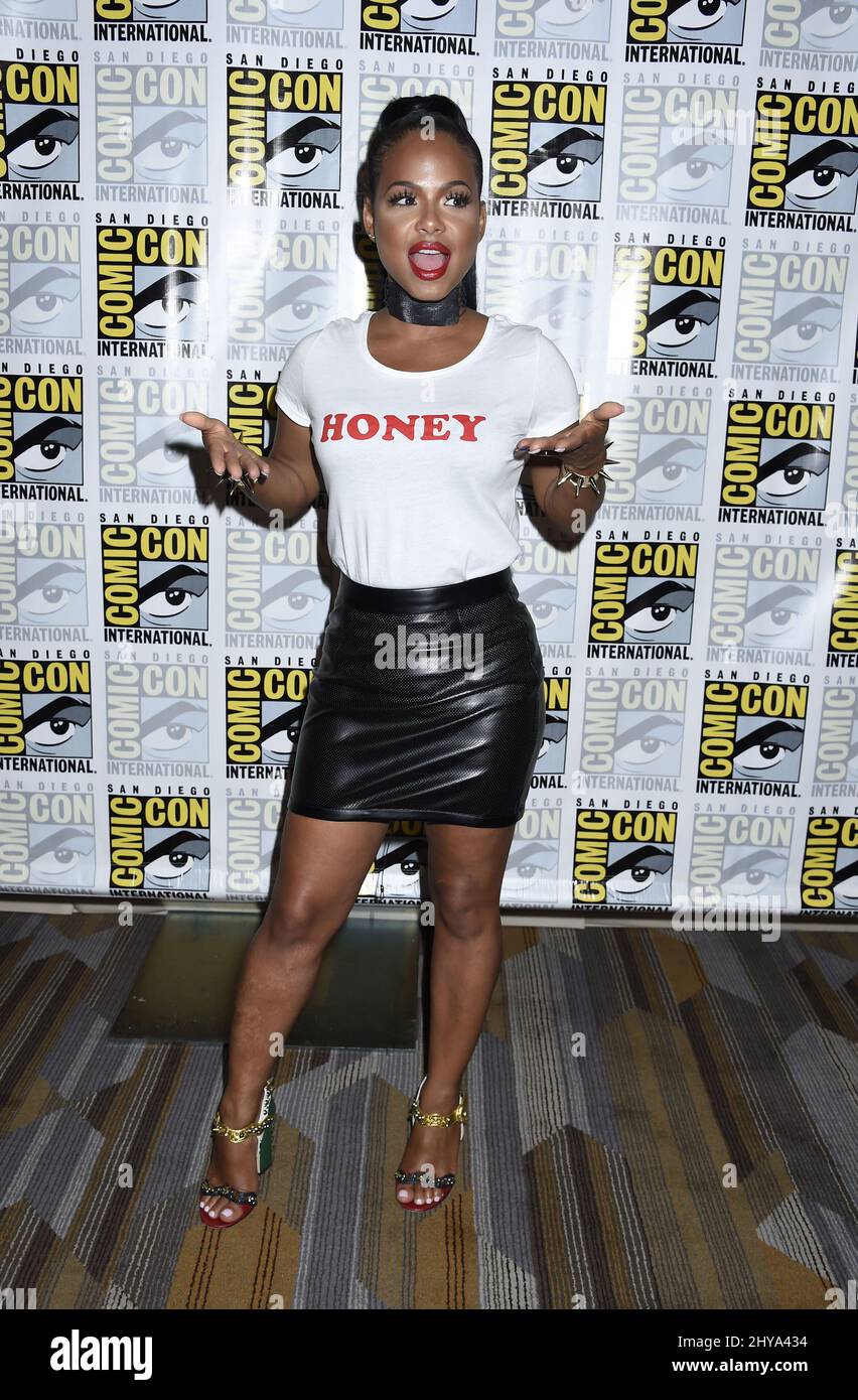 Christina Milian of Fox's 'The Rocky Horror Picture Show' attending Comic-Con 2016 in San Diego. Stock Photo