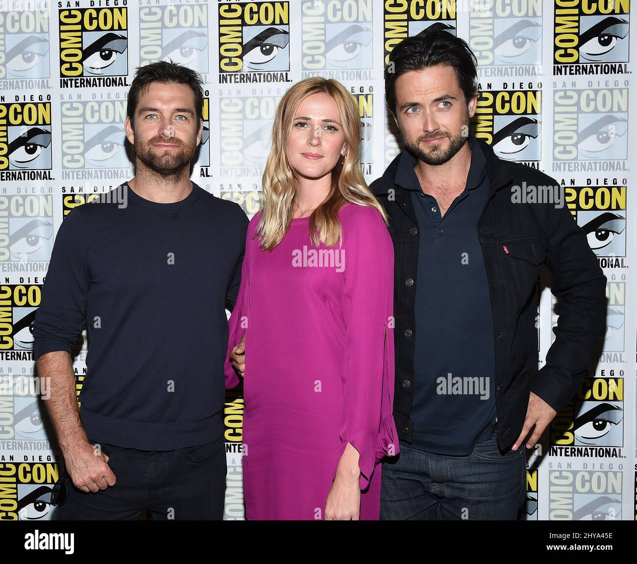 Actor Justin Chatwin poses at INCOGNITO Annual Art Exhibition And