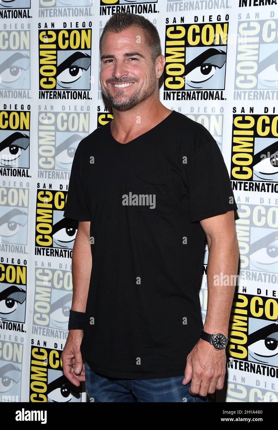George Eads from CBS attending Comic-Con 2016 in San Diego. Stock Photo