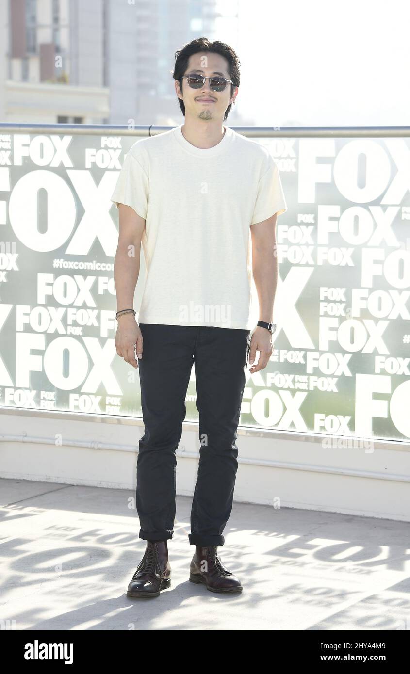 Steven Yeun of 'The Walking Dead' attending Comic-Con 2016 in San Diego Stock Photo