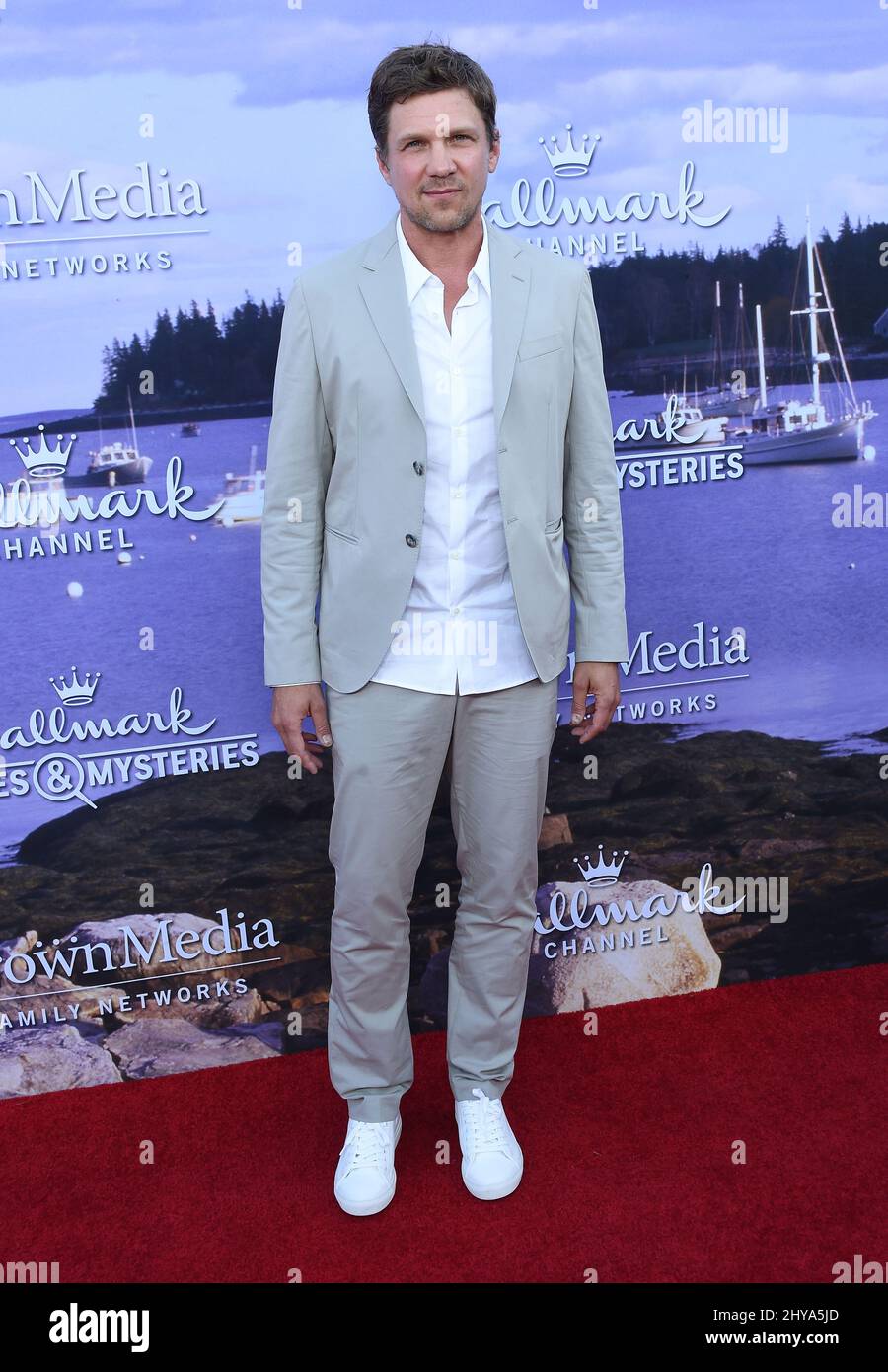 Marc Blucas attending the Hallmark Channel Summer 2016 TCA Party held