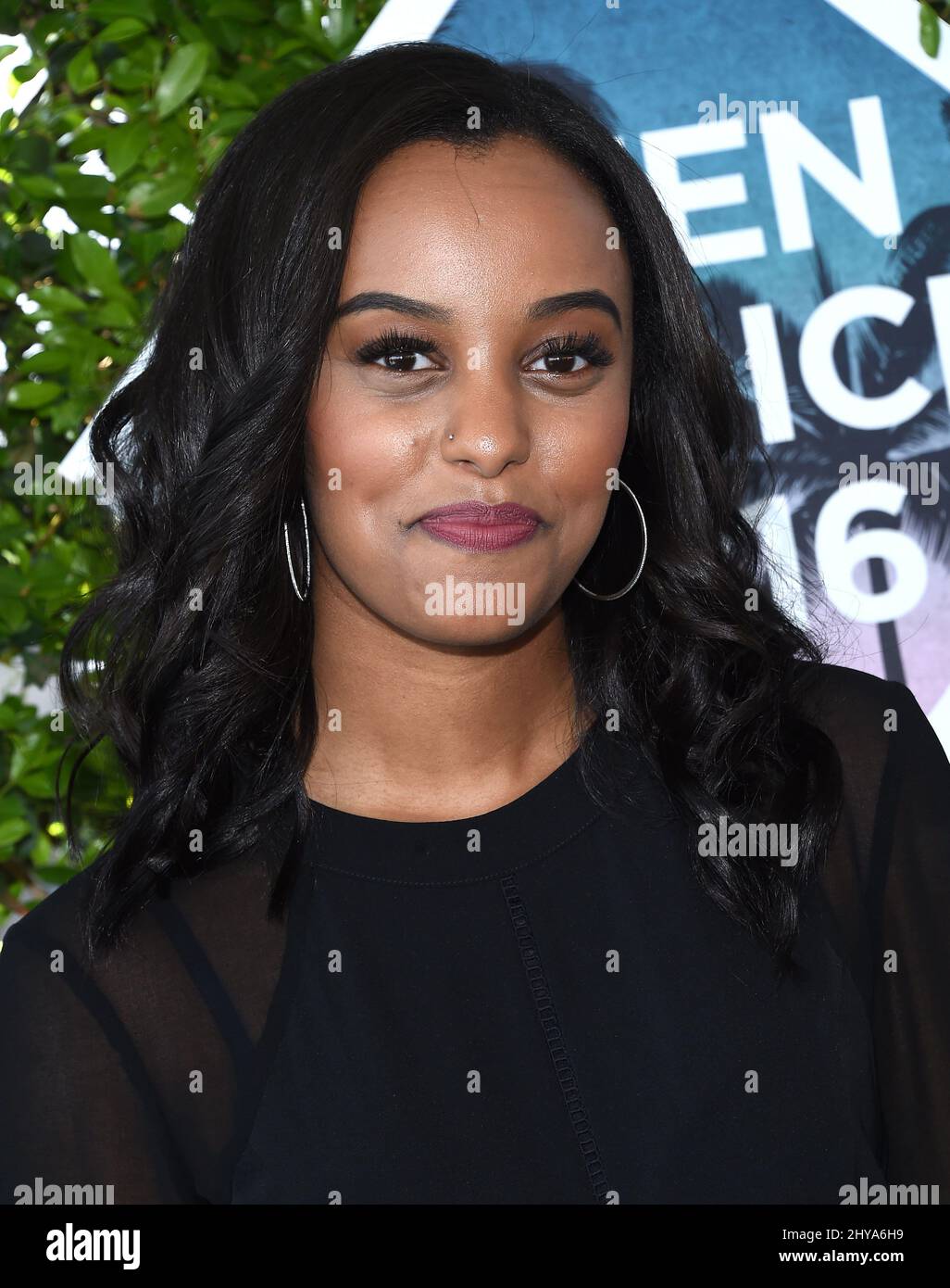 Ruth B. attending the Teen Choice Awards 2016 held at the Forum Stock