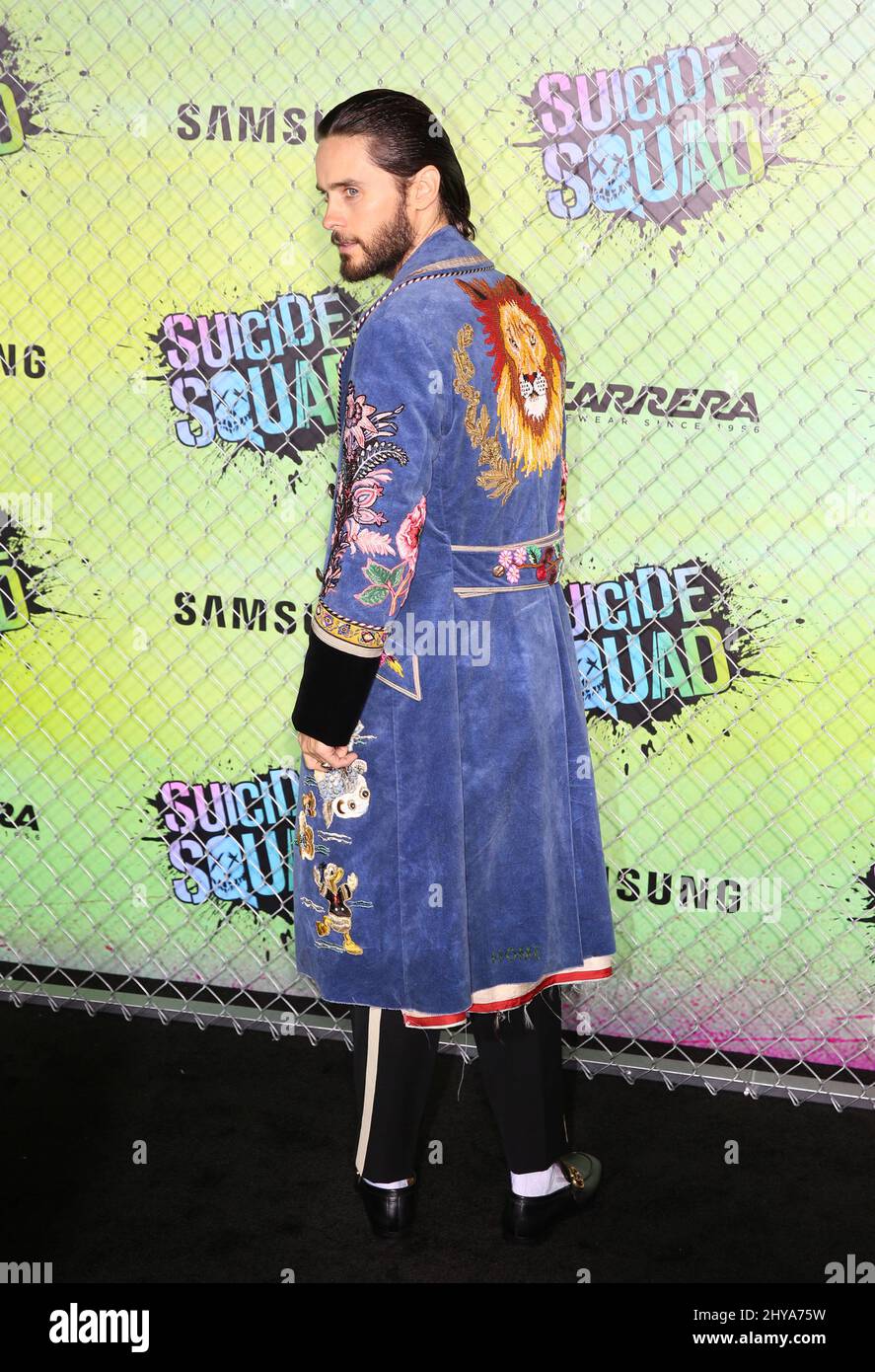 jared leto suicide squad premiere