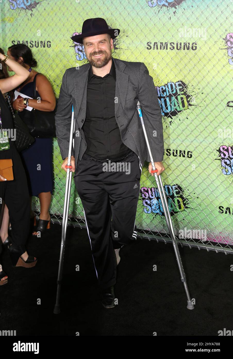 David Harbour attending the 
